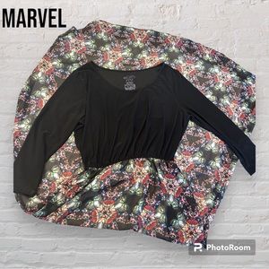 XL Marvel Avengers maxi dress